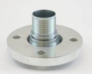 Swivel flange couplings smoothserrated tail